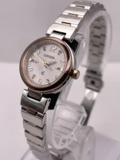 【ソーラー稼働品】CITIZEN シチズン　XC クロスシー　日本製　ラウンドのサムネイル