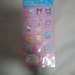 のりおにぎり屋さん×サンリオキャラクターズコラボ　ぷっくりシール