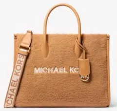 バッグ 新品 MICHAEL KORS ボア トート バッグ マイケルコース