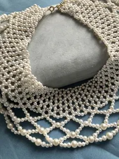 パール　ネックレス　チョーカー