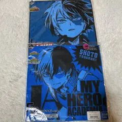 僕のヒーローアカデミア　一番くじ　ハンドタオル　F賞　J賞　轟焦凍　2枚セット