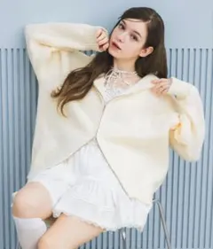 RETRO GIRL BIGNTパーカー レトロガール ニットパーカー セーターのサムネイル