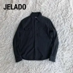 アニエスベーオム ヴィンテージ CPO シャツジャケット 黒 フランス製 ☆良品 アニエスベーオム ヴィンテージ CPO シャツジャケット 黒