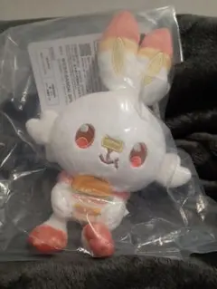 １番くじ【ポケピース】Ｆ賞　ヒバニー ぬいぐるみ マスコット