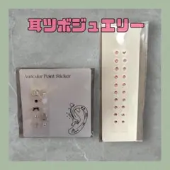 ③耳ツボジュエリー シール　パロディ　ピンク30粒のサムネイル