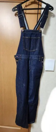 GU　デニムスリムサロペット