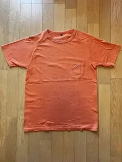 Nigel Cabourn ナイジェルケーボン ベーシックTシャツ オレンジ