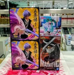 呪術廻戦 初音ミク 僕のヒーローアカデミア フィギュア 4点セット