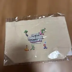 新品未開封☆スーパーマリオブラザーズ　ワンダー　ランチトート　特典