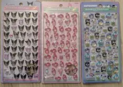 ボンボンドロップシール サンリオミニ 3枚セット