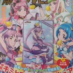 キミとアイドルプリキュア　月刊ザ・テレビジョン　特典　キュアキュンキュン