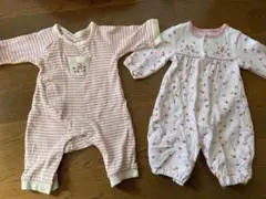 ロンパース2枚セット 60 西松屋