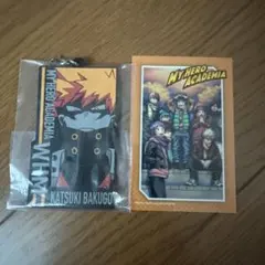 ヒロアカ　爆豪勝己　ラバーチャーム　ステッカー