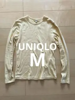 ソフトリブクルーネックt ユニクロ m