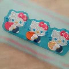 ハローキティ ラインシールワッペン