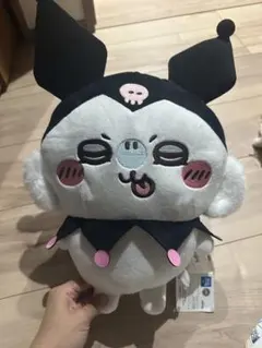 ちいかわ モモンガ　サンリオキャラクターズ コラボ　クロミ BIGぬいぐるみのサムネイル