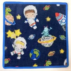 新品 未使用 フェイラー ハンカチ 25cm ギャラクシースター シュニール織りのサムネイル