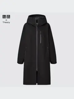 UNIQLO × Theory ブロックテックコート S ブラック
