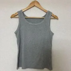 リブ タンクトップ