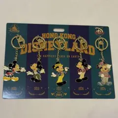 上海ディズニー 10周年記念グッズ フラッグマグネットチャーム