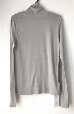 BEAUTY&YOUTH セルロースブレンドテレコ タートルネックカットソー