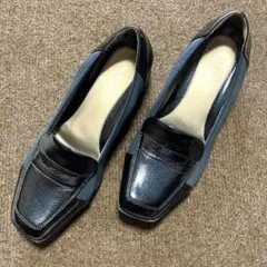 fitfit フィットフィット パンプス 24.0㎝ ブルーグリーン 外反母趾