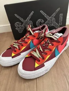 Nike x Sacai x Kaws Blazer Low Team Red