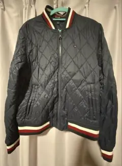Tommy Hilfiger ネイビー キルティングジャケット