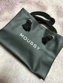 MOUSSY ブラック トートバッグ