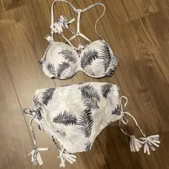 【美品】リゾート柄ビキニ　セパレート