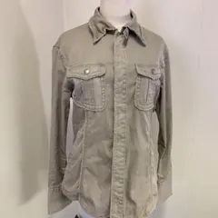 ジャケット　シャツ風　グレー系　バーバリーブラックレーベル　レディースM