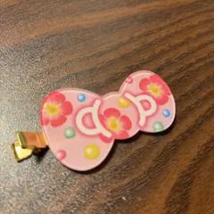 シークレット前髪クリップ 新品 ハローキティ展 キティちゃん リボン