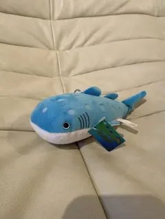 クジラのぬいぐるみ タグ付き