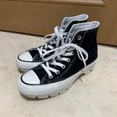 コンバース　オールスター100　チャンクハイ 黒　23cm