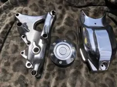 マジェスティc sg03j メッキカバー　クランクケース　スイングアームのサムネイル