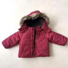 petit main 裏ボア切り替え中わた入りブルゾン