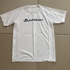 （シミあり）phiten バレーボール 半袖シャツ ホワイトファイテンのサムネイル