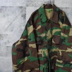 【米軍スタイル】ウッドランドカモBDUジャケット緑S 　C31,1a