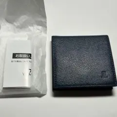 【値下げ可】LANVIN コインケース　ブルー　未使用、開封したのみ