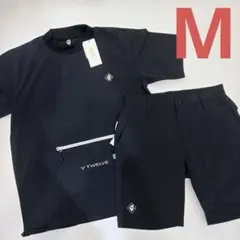 新品❤️V12 ゴルフウェア セットアップ ブラックのサムネイル