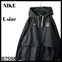 NIKE ナイキ フルジップ ウィンドランナージャケット ブルゾン 軽量 黒 L