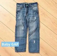 baby GAPダメージジーンズ100長ズボンデニム