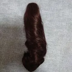 ヘアクリップ付き お団子ウィッグ ブラウン 他2種類のサムネイル