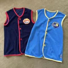 トミカ　プラレール　フリース　スリーパー　２枚セット　まとめ売り