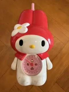 希少レア】おしゃべり マイメロディ 赤メロ 目覚まし時計 レトロ 1998