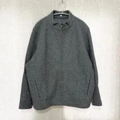 美品✦KEITH ウールブルゾン XXL グレー 裏地なしジャケットのサムネイル