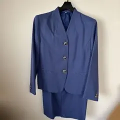 青のVネックスーツ セット