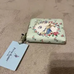 ピーターラビット　Peter Rabbit 財布　パステルグリーンのサムネイル