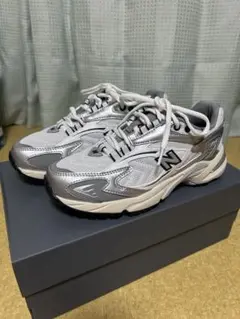 【美品】New Balance ML725 CD(23.5cm) シルバー