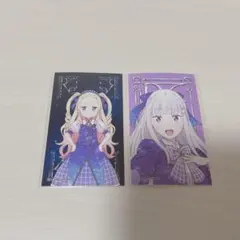 Re:ゼロから始める異世界生活 リゼロ展 ミニブロマイド エミリア ベアトリス